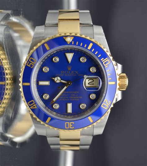 rolex gold blauer ring